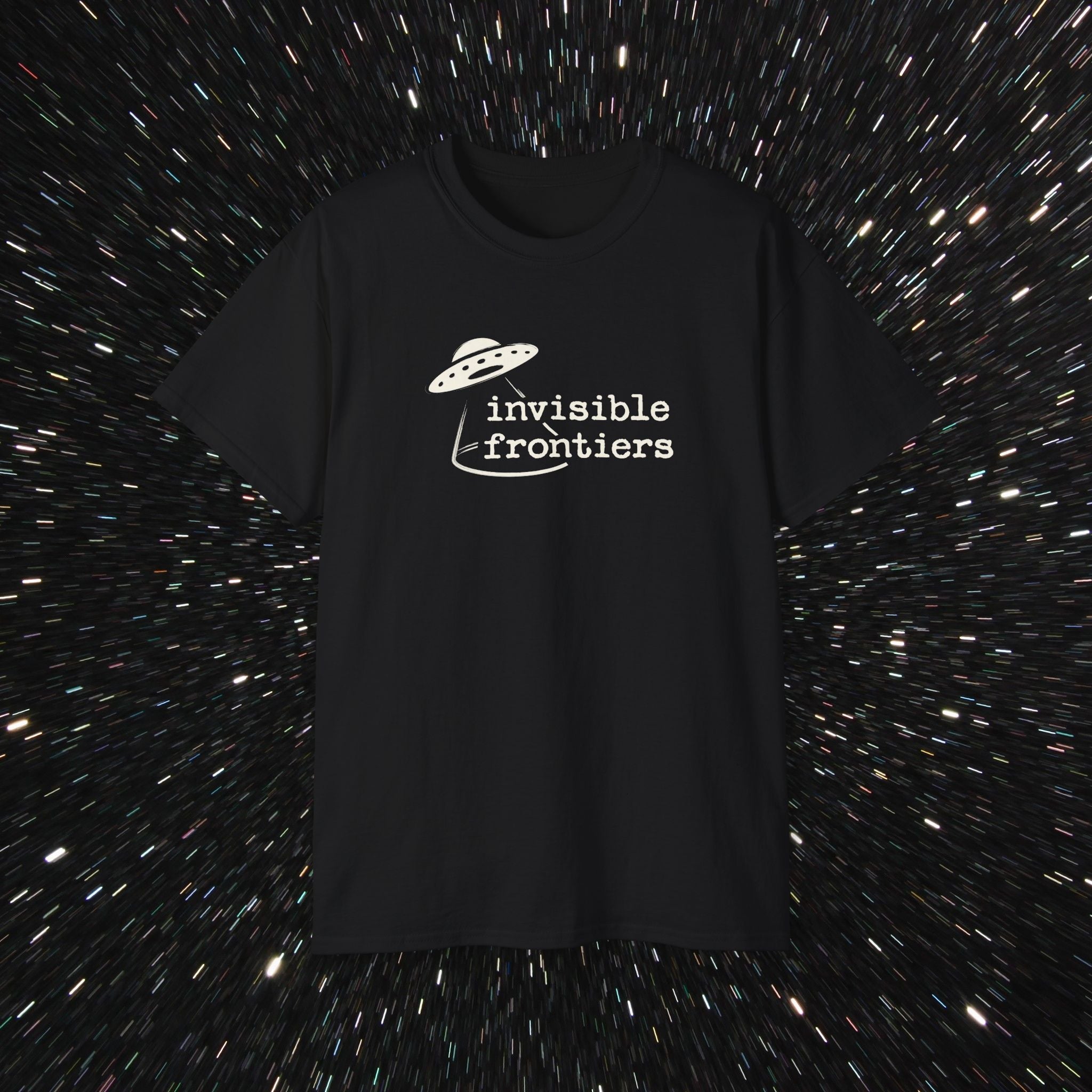 Invisible Frontiers Logo T-Shirt Black Friday