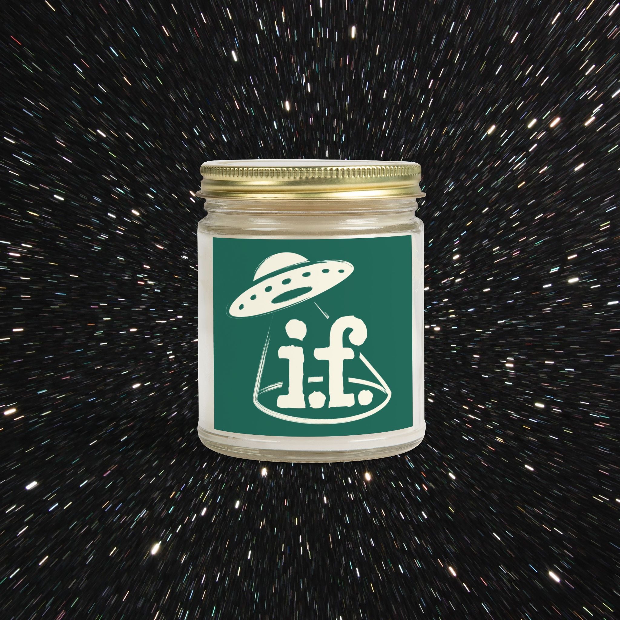 Coconut-Apricot Wax Candle