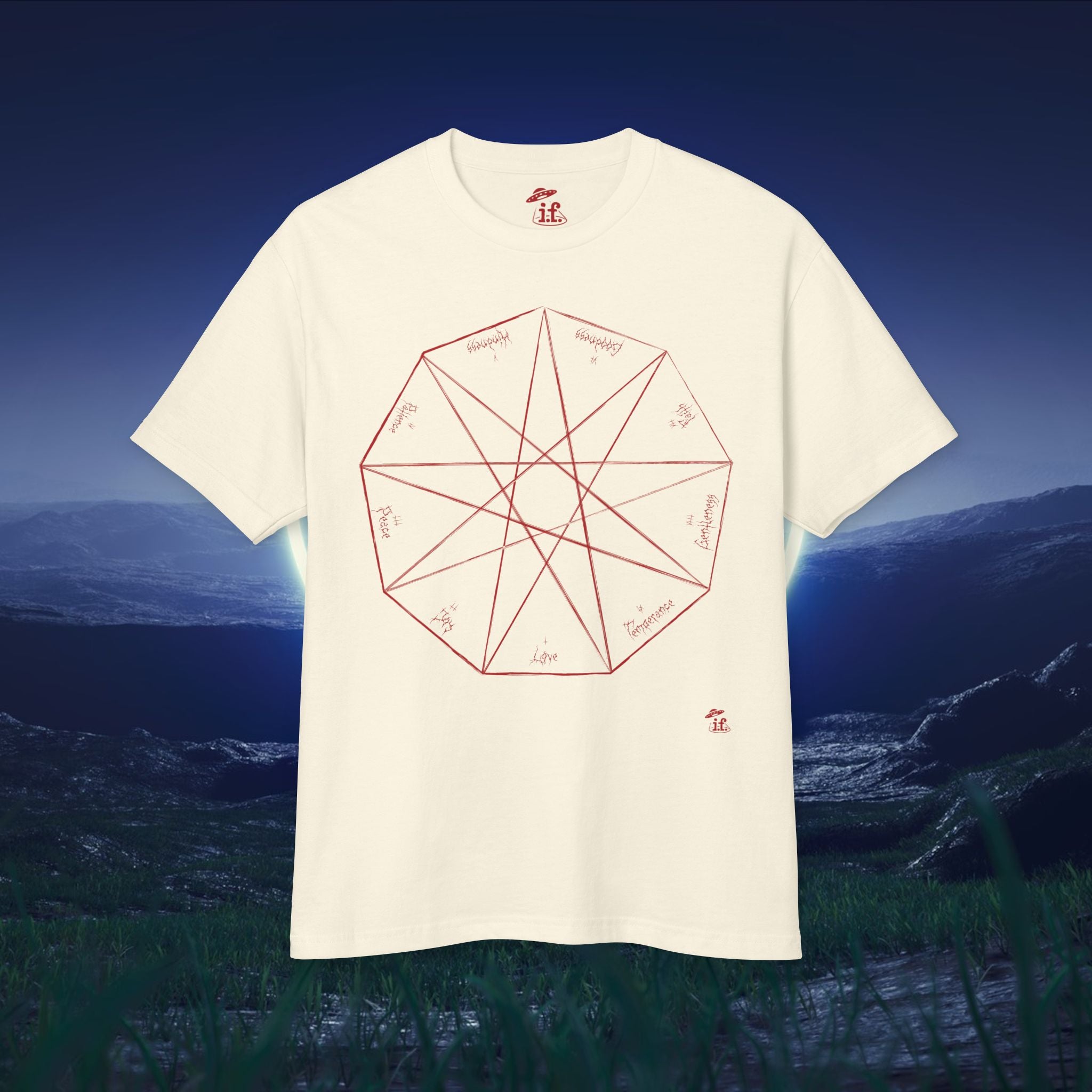 Nonagon Heavyweight Cotton Tee