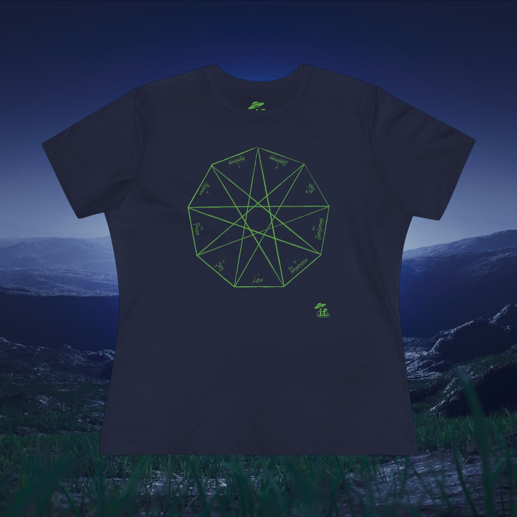 Nonagon Women's Cotton Tee