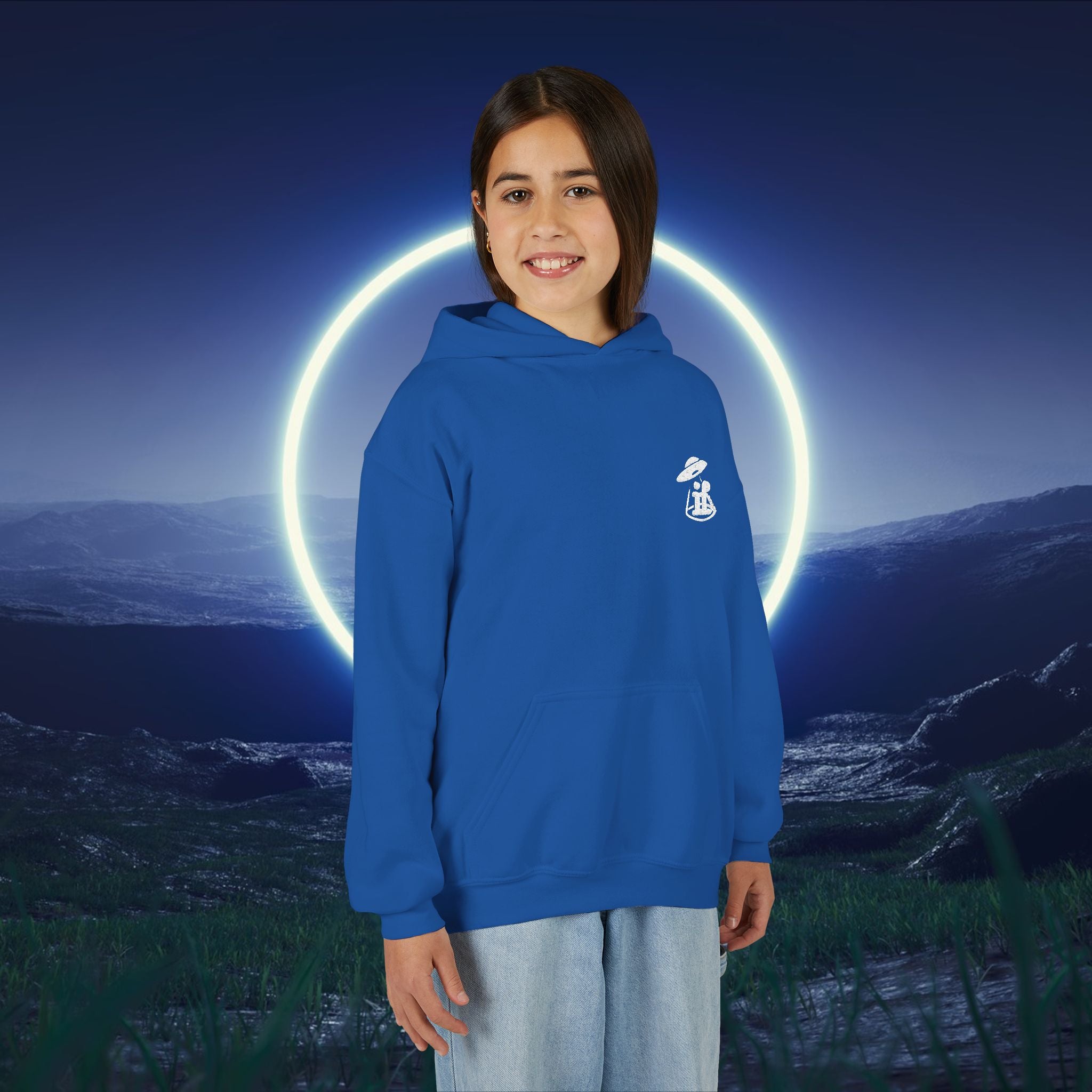 Youth Hooded Sweatshirt - Heavy Blend