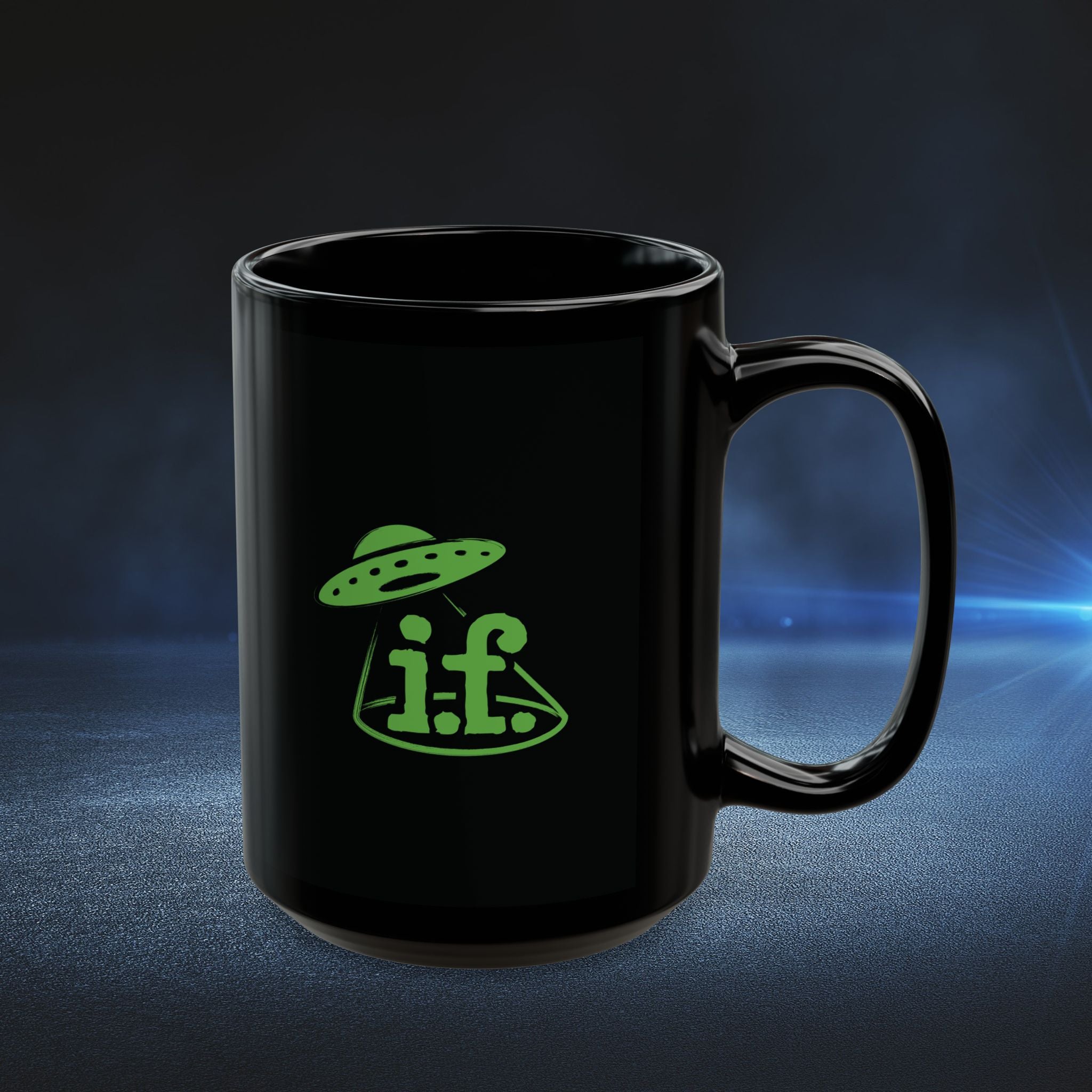 Nonagon Mug | Black